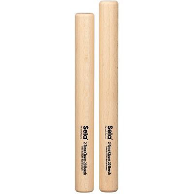 Sela 2-Tone Claves 20 Beech Sela 2-Tone Claves 20 Beech