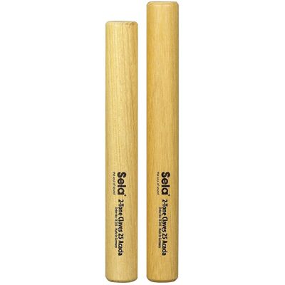 Sela 2-Tone Claves 25 Acacia Sela 2-Tone Claves 25 Acacia