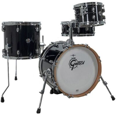 Gretsch Catalina Club Jazz 18 4pc Shell Pack Piano Black Gretsch Catalina Club Jazz 18 4pc Shell Pack Piano Black