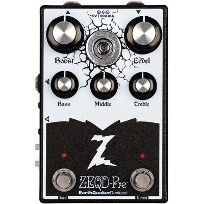 EarthQuaker Devices ZEQD-Pre Tube Preamp EarthQuaker Devices ZEQD-Pre Tube Preamp