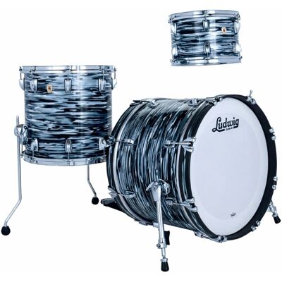 Ludwig Classic Maple 20" 3pc Downbeat Black Oyster Ludwig Classic Maple 20" 3pc Downbeat Black Oyster