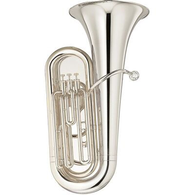 Yamaha YBB 105 Compact Bb Tuba Silver Plate Yamaha YBB 105 Compact Bb Tuba Silver Plate