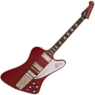 Gibson Custom 1963 Firebird V Maestro Vibrola Ultra Light Aged Ember Red #407713 Gibson Custom 1963 Firebird V Maestro Vibrola Ultra Light Aged Ember Red #407713