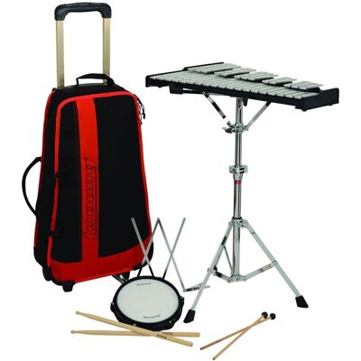 Ludwig Musser LM652RBR Glockenspiel Practice Kit With Rolling Bag Ludwig Musser LM652RBR Glockenspiel Practice Kit With Rolling Bag