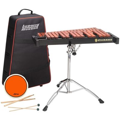 Ludwig Musser LMXYLO Xylophone Practice Kit 2.5 Octaves Padauk Bars Ludwig Musser LMXYLO Xylophone Practice Kit 2.5 Octaves Padauk Bars