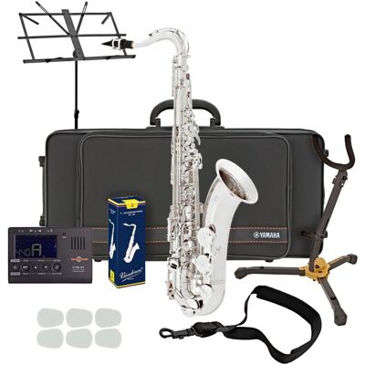 Yamaha YTS280S Student Tenor Saxophone Package Silver Yamaha YTS280S Student Tenor Saxophone Package Silver