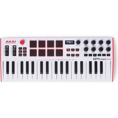 Akai Professional MPK Mini Plus White 37-Key MIDI Keyboard Akai Professional MPK Mini Plus White 37-Key MIDI Keyboard