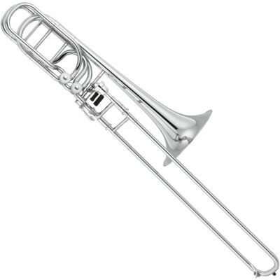 Yamaha YBL-835S Bass Trombone Yellow Brass Bell Silver Plate Yamaha YBL-835S Bass Trombone Yellow Brass Bell Silver Plate
