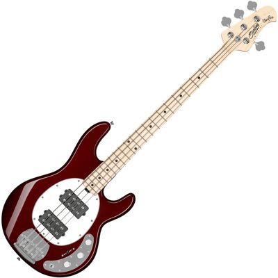 Sterling by Music Man Sterling Stingray Ray4 HH Bass Candy Apple Red Sterling by Music Man Sterling Stingray Ray4 HH Bass Candy Apple Red