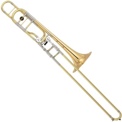 Yamaha YSL-882GO Xeno Custom Bb/F Trombone Gold Brass Bell Open Wrap Yamaha YSL-882GO Xeno Custom Bb/F Trombone Gold Brass Bell Open Wrap