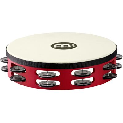 Meinl Percussion 2 Row Touring Tambourine Steel Jingles TAH2BKRTF Meinl Percussion 2 Row Touring Tambourine Steel Jingles TAH2BKRTF