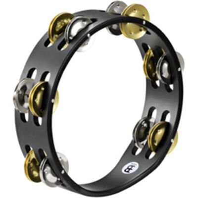 Meinl Percussion 2 Row Mixed Jingles Black CTA2MBK Meinl Percussion 2 Row Mixed Jingles Black CTA2MBK