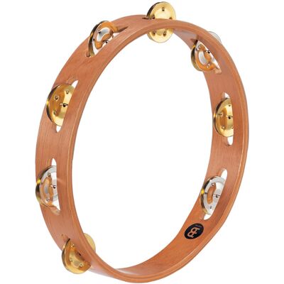 Meinl Percussion Tambourine Dual Alloy Jingles Super Natural TA1MSNT Meinl Percussion Tambourine Dual Alloy Jingles Super Natural TA1MSNT