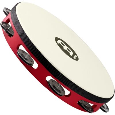Meinl Percussion Touring Tambourine Steel Jingles TAH1BKRTF Meinl Percussion Touring Tambourine Steel Jingles TAH1BKRTF