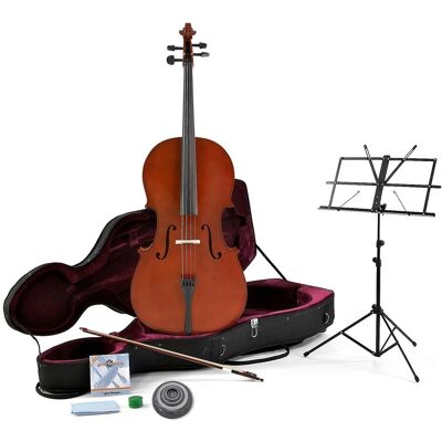 Student 1/2 Size Cello Beginner Pack by Gear4music Student 1/2 Size Cello Beginner Pack by Gear4music