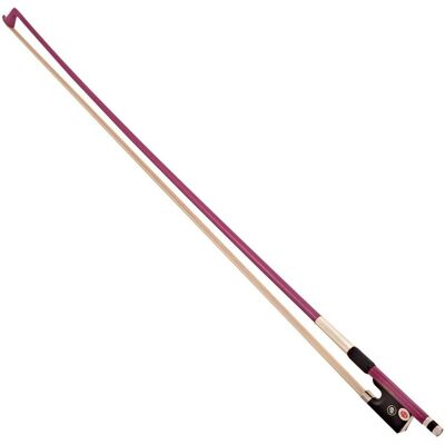 Primavera Rainbow Fantasia 3/4 Violin Bow Pink Primavera Rainbow Fantasia 3/4 Violin Bow Pink