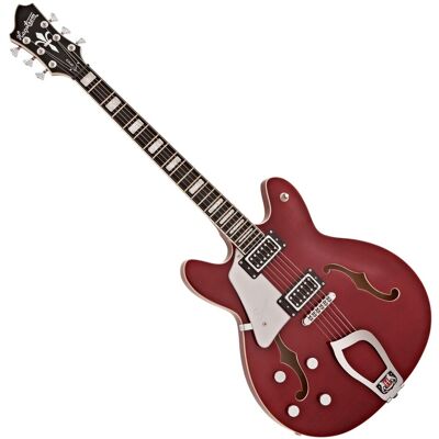 Hagstrom Super Viking Left Handed Wild Cherry Hagstrom Super Viking Left Handed Wild Cherry