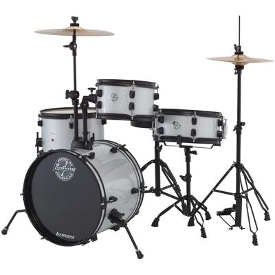 Ludwig Pocket Kit By Questlove White Sparkle with Free Lessons Ludwig Pocket Kit By Questlove White Sparkle with Free Lessons