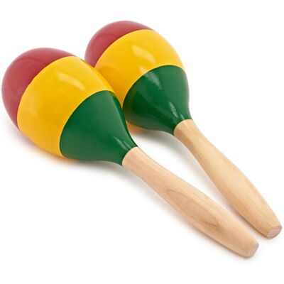 Large Wooden Maracas by Gear4music Large Wooden Maracas by Gear4music