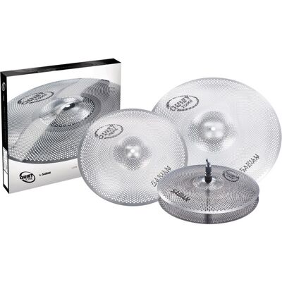 Sabian Quiet Tone 13/14/18 Practice Cymbal Set Sabian Quiet Tone 13/14/18 Practice Cymbal Set