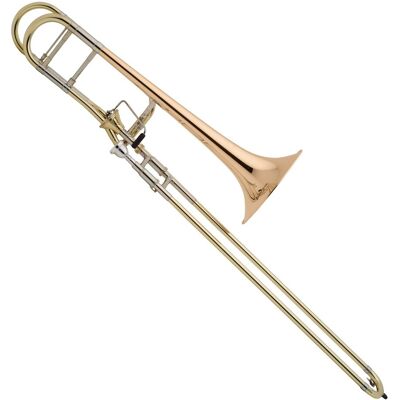 Bach Stradivarius 42AFG Bb/F Tenor Trombone Gold Brass Bell Bach Stradivarius 42AFG Bb/F Tenor Trombone Gold Brass Bell
