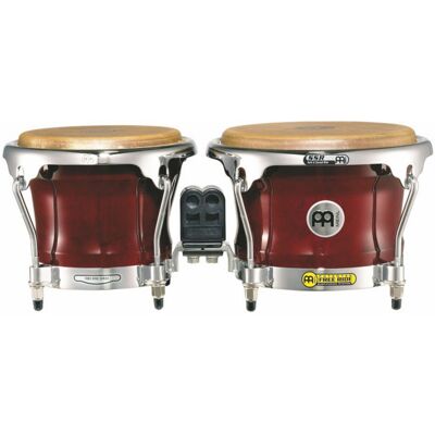 Meinl Free Ride Series Wood Bongo - Cherry Red Meinl Free Ride Series Wood Bongo - Cherry Red