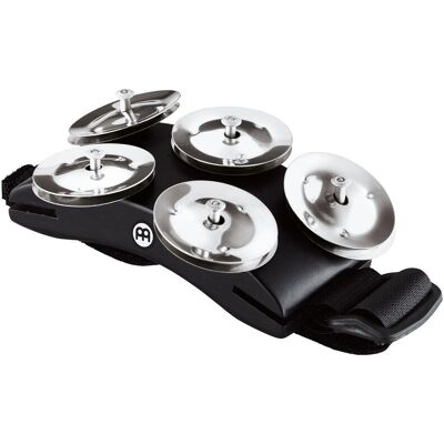 Meinl Percussion Cajon Foot Tambourine Black Meinl Percussion Cajon Foot Tambourine Black