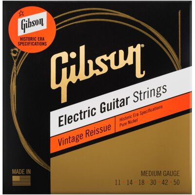Gibson Vintage Reissue Guitar Strings Medium 11-50 Gibson Vintage Reissue Guitar Strings Medium 11-50