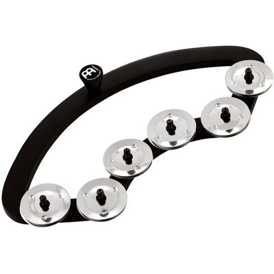 Meinl Percussion Backbeat Tambourine 13"- 14" Black Meinl Percussion Backbeat Tambourine 13"- 14" Black