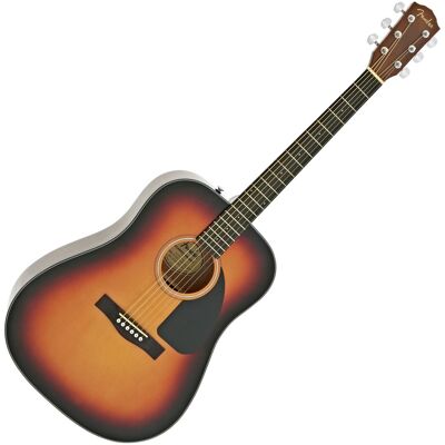 Fender CD-60 Dreadnought V3 Acoustic Guitar 3-Color Sunburst Fender CD-60 Dreadnought V3 Acoustic Guitar 3-Color Sunburst
