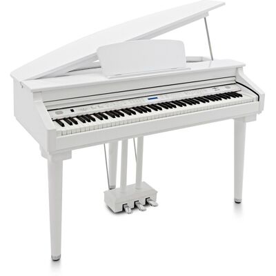 GDP-200 Digital Grand Piano by Gear4music Gloss White GDP-200 Digital Grand Piano by Gear4music Gloss White