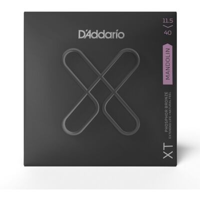 DAddario XTM11540 XT Phosphor Bronze Mandolin Strings 11.5-40 DAddario XTM11540 XT Phosphor Bronze Mandolin Strings 11.5-40