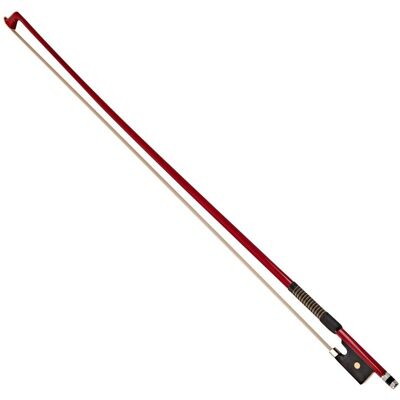 P&H Bows P&H Violin Bow Red Fibreglass 1/2 P&H Bows P&H Violin Bow Red Fibreglass 1/2