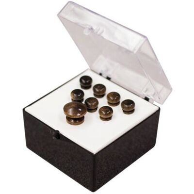 Martin 18APP17 Bridge Pins Set of 8 Plain Ebony Martin 18APP17 Bridge Pins Set of 8 Plain Ebony