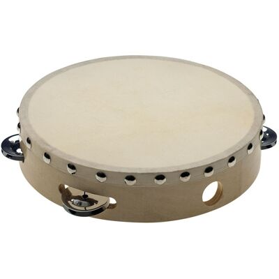 Stagg 10" Pre-tuned Wooden Tambourine Stagg 10" Pre-tuned Wooden Tambourine