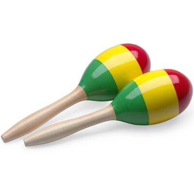 Stagg 29cm Wood Maracas Reggae Stagg 29cm Wood Maracas Reggae