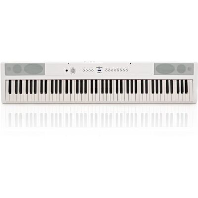 SDP-2 Stage Piano by Gear4music White SDP-2 Stage Piano by Gear4music White