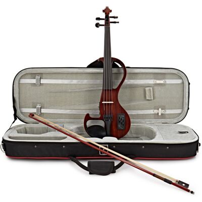 Hidersine HEV3 Electric Violin Zebrawood Finish Hidersine HEV3 Electric Violin Zebrawood Finish