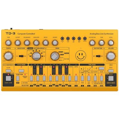 Behringer TD-3-AM Analog Bass Line Synthesizer LTD Yellow Behringer TD-3-AM Analog Bass Line Synthesizer LTD Yellow