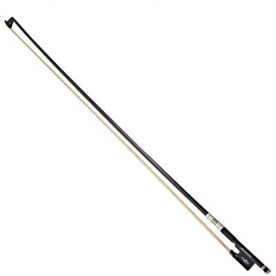 Orchestra Carbon Fibre Weave Violin Bow 4/4 Treble Clef Stamp Orchestra Carbon Fibre Weave Violin Bow 4/4 Treble Clef Stamp