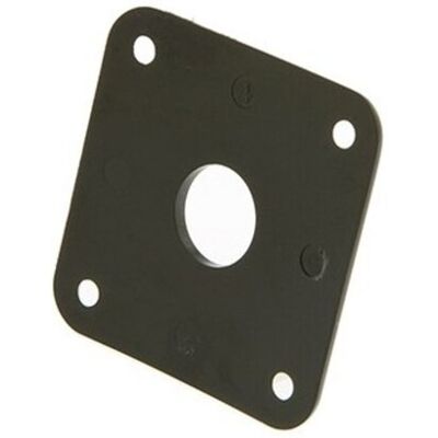 Gibson Plastic Jack Plate Black Gibson Plastic Jack Plate Black