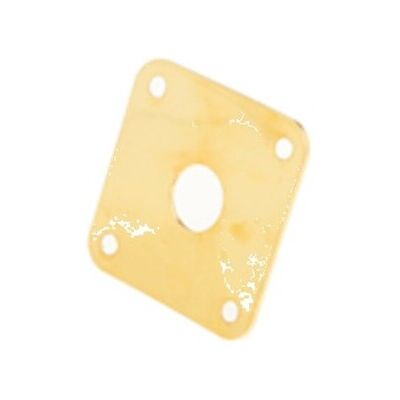 Gibson Metal Jack Plate Gold Gibson Metal Jack Plate Gold