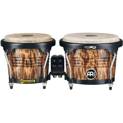 Meinl Free Ride Designer 6 3/4" & 8" Bongos Leopard Burl Meinl Free Ride Designer 6 3/4" & 8" Bongos Leopard Burl