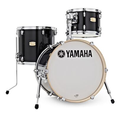 Yamaha Stage Custom Bop 3 Pc Shell Pack Raven Black Yamaha Stage Custom Bop 3 Pc Shell Pack Raven Black