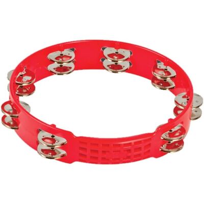 Latin Percussion LP Aspire 10" Tambourine Red Latin Percussion LP Aspire 10" Tambourine Red