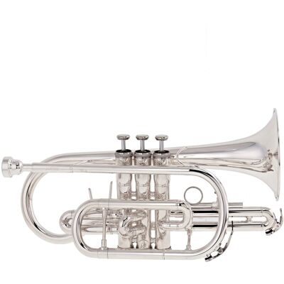 Jupiter JCR700SQ Bb Cornet Silver Plated Jupiter JCR700SQ Bb Cornet Silver Plated