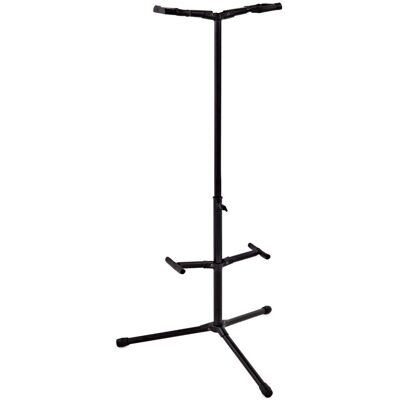 Double Guitar Stand by Gear4music Double Guitar Stand by Gear4music