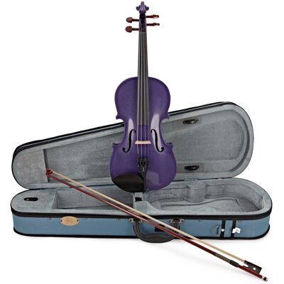 Stentor Harlequin Violin Outfit Deep Purple Full Size Stentor Harlequin Violin Outfit Deep Purple Full Size