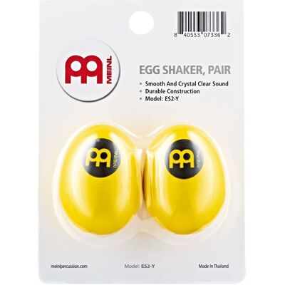 Meinl Egg Shakers Yellow Meinl Egg Shakers Yellow