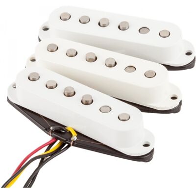 Fender Tex-Mex Stratocaster Pickups White Set of 3 Fender Tex-Mex Stratocaster Pickups White Set of 3